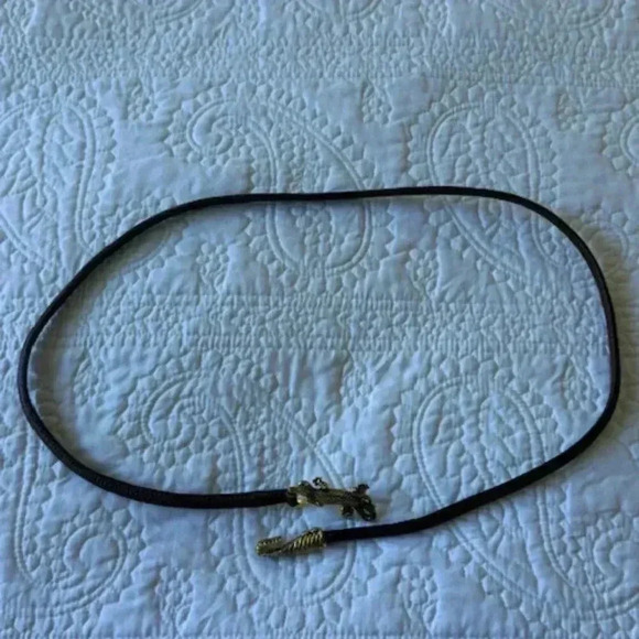 vintage vicenza lizard buckle belt - Picture 3 of 3